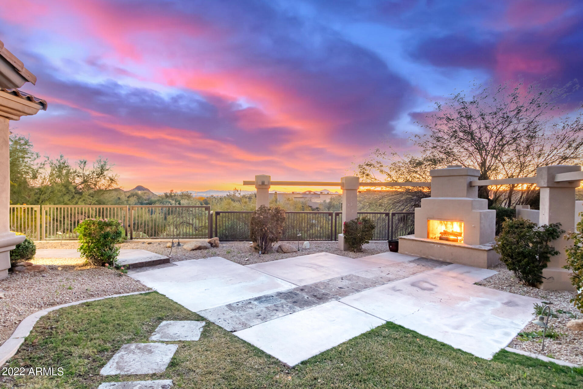 13607 East Geronimo Road Scottsdale, AZ 85259 - Photo 63 of 85 Cozy nights by the gas fireplace.