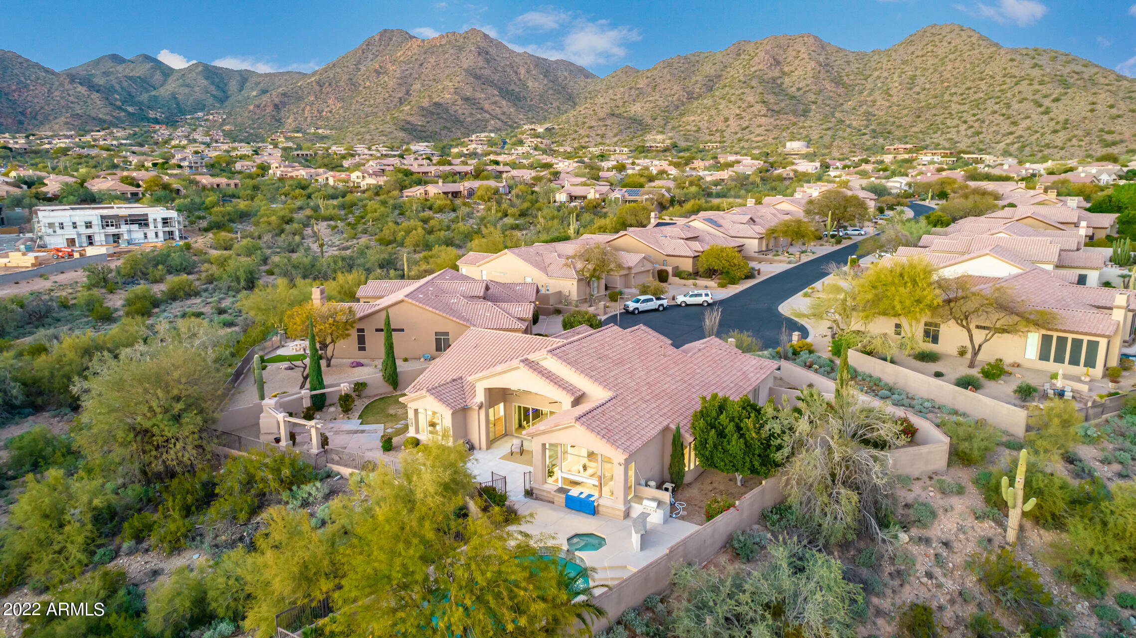 13607 East Geronimo Road Scottsdale, AZ 85259 - Photo 72 of 85 Cul-de-sac home surrounded by mountains.