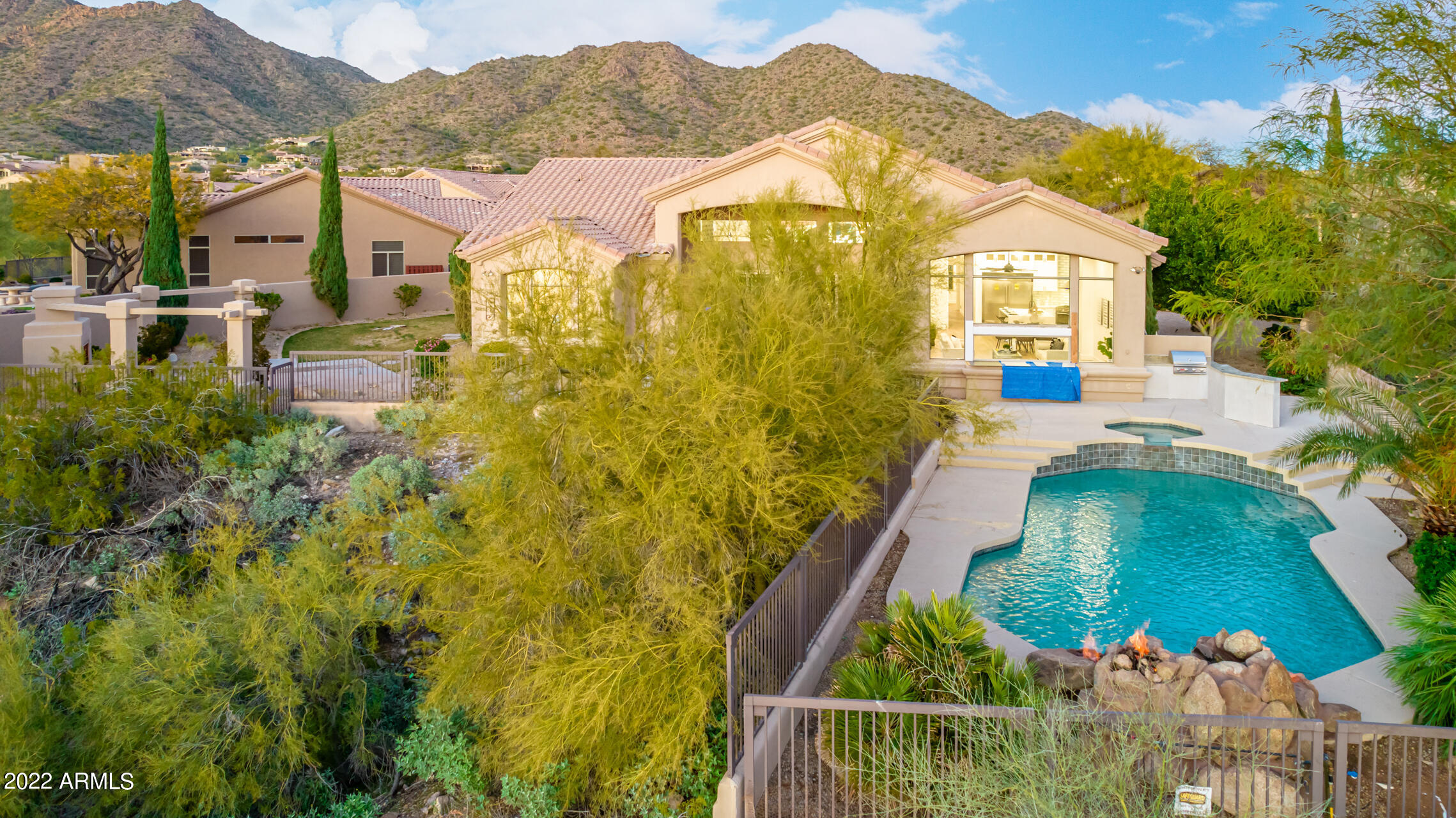 13607 East Geronimo Road Scottsdale, AZ 85259 - Photo 75 of 85 Heated lap pool.