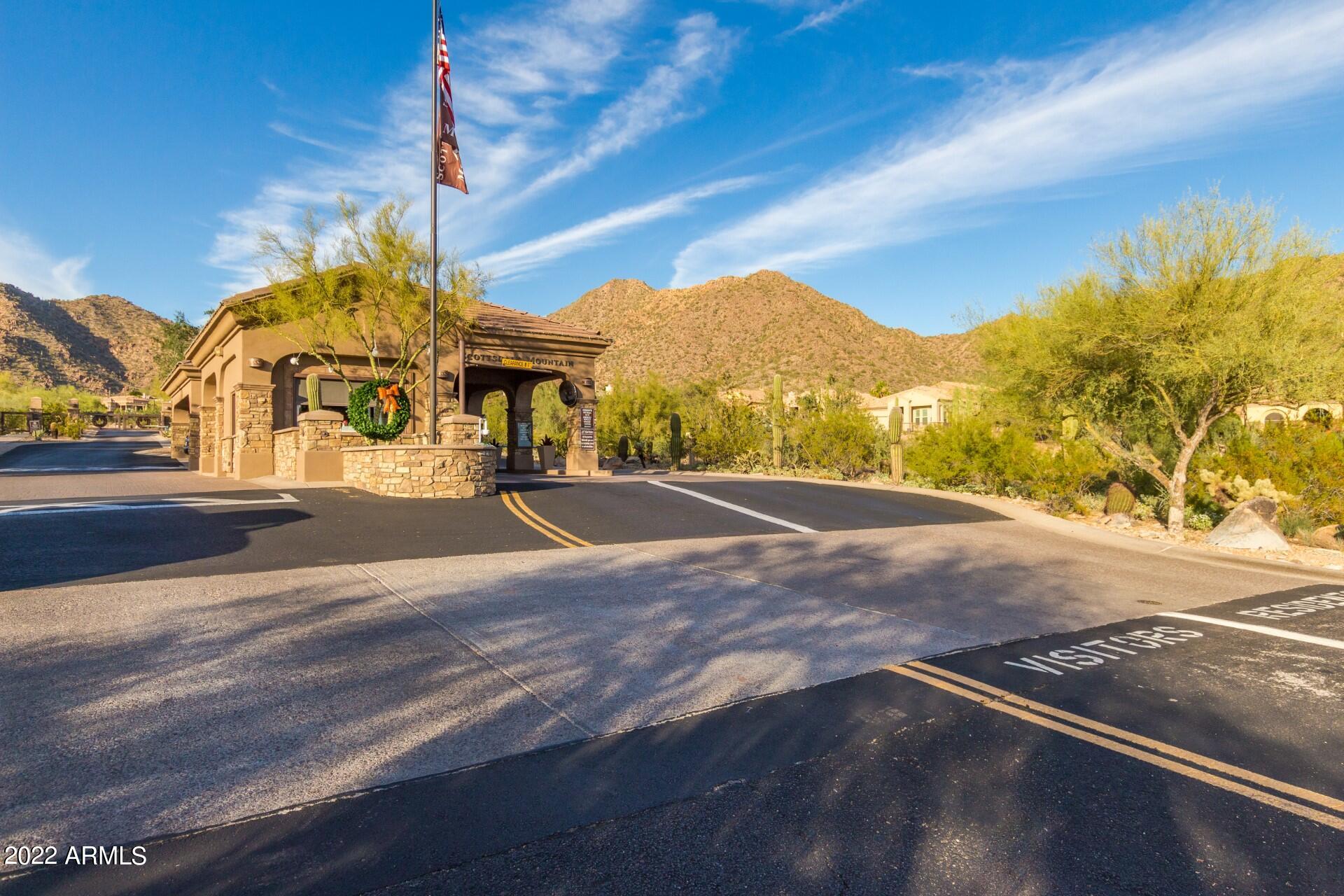 13607 East Geronimo Road Scottsdale, AZ 85259 - Photo 81 of 85 Scottsdale Mountain guard gate entrance.