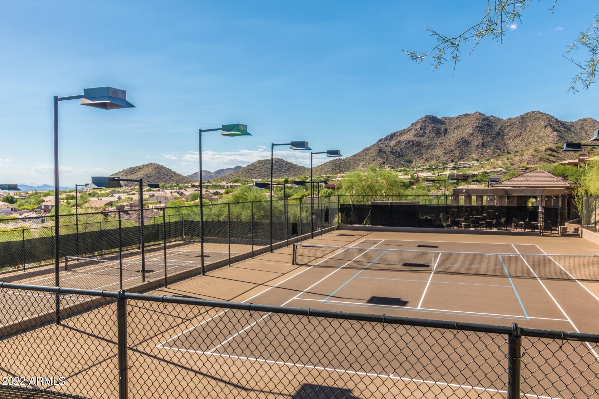 13607 East Geronimo Road Scottsdale, AZ 85259 - Photo 83 of 85 Community lighted tennis courts.