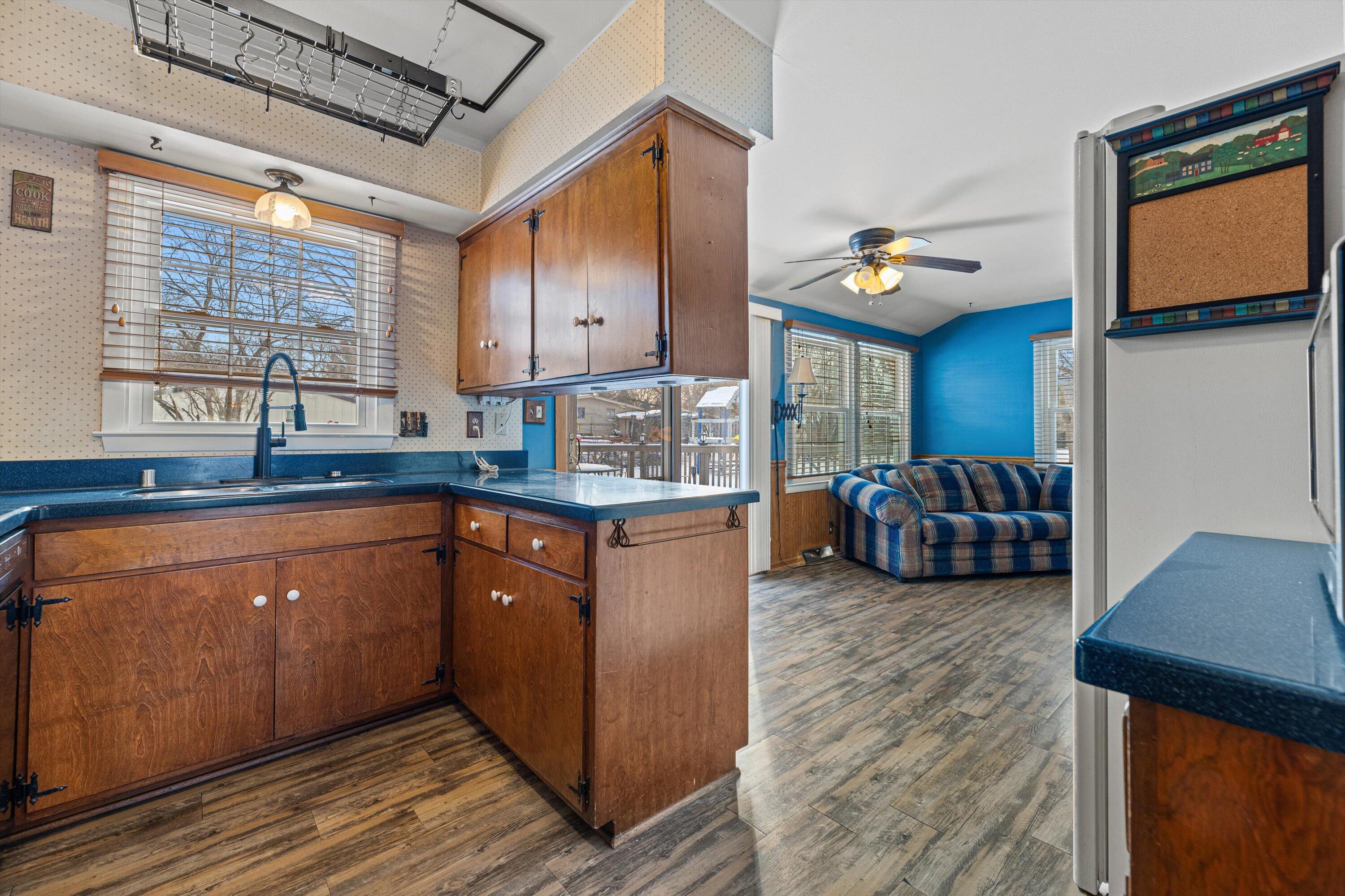 1031 West Bender Road Glendale, WI 53217 - Photo 13 of 35 Kitchen Opens to Family Room