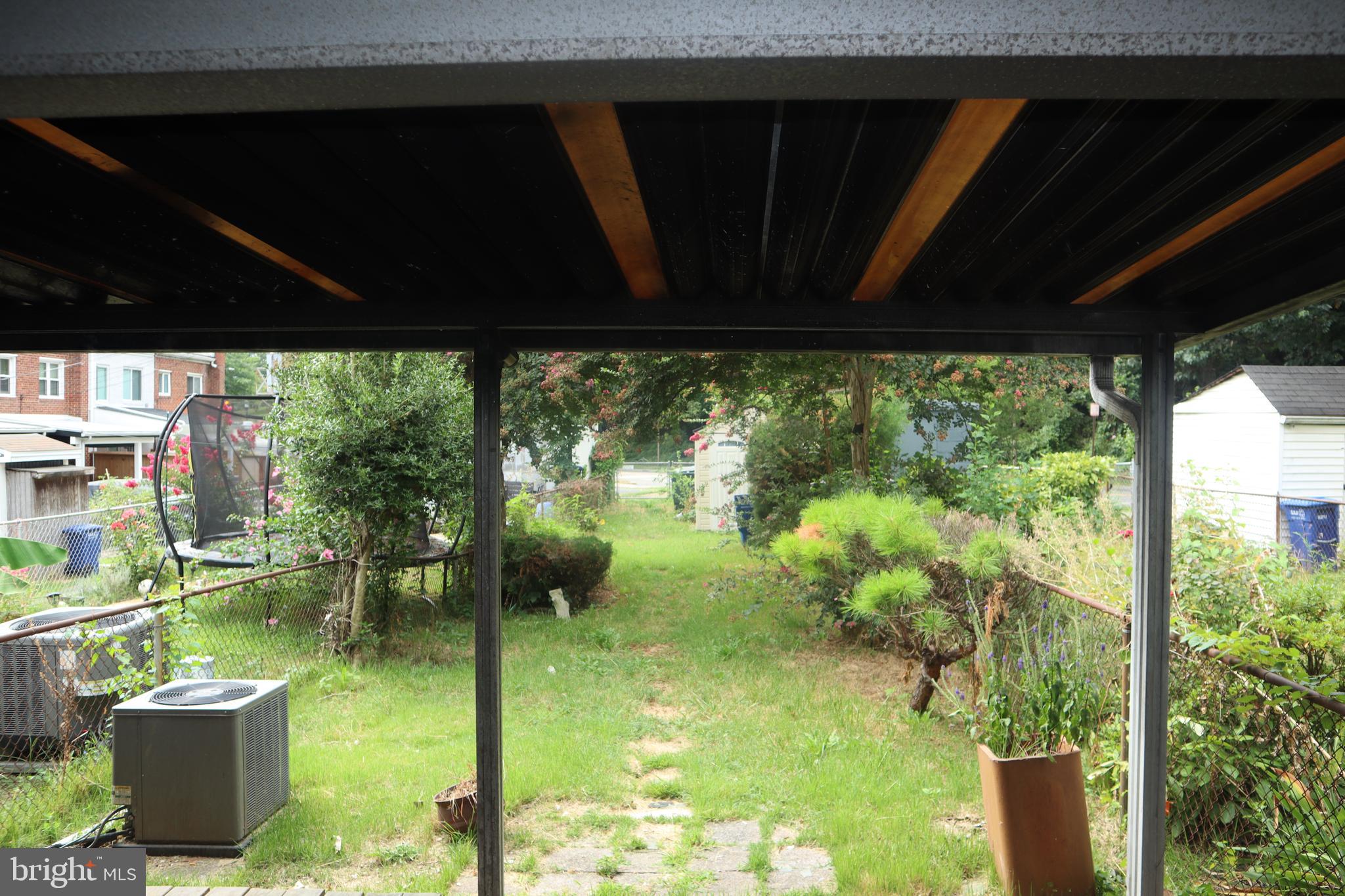 1719 Taylor Street Northeast Washington, DC 20018 - Photo 2 of 4 a view of a back yard