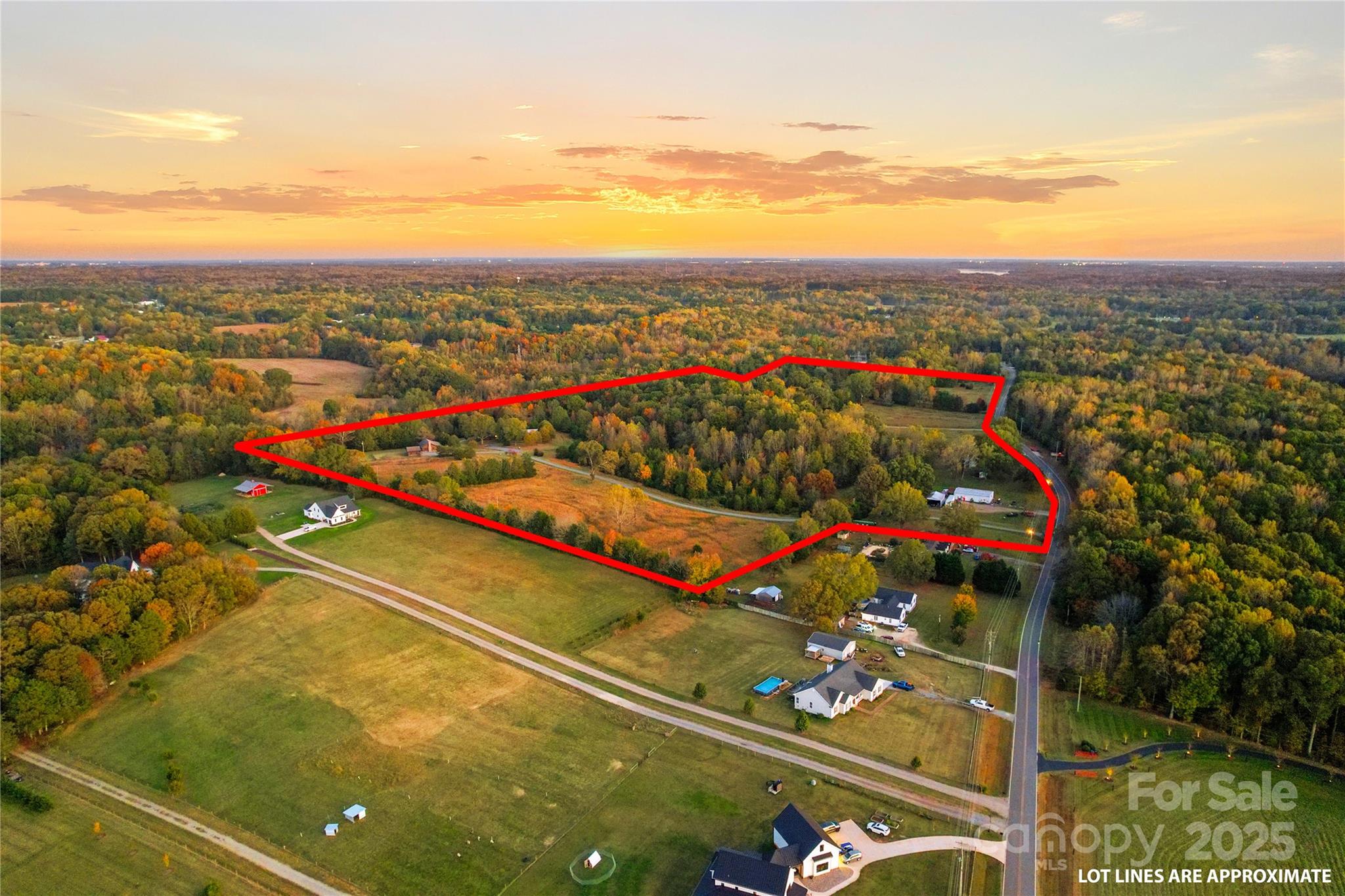 213 Rustic Road Mooresville, NC 28115 - Photo 7 of 12 an aerial view of residential houses with outdoor space