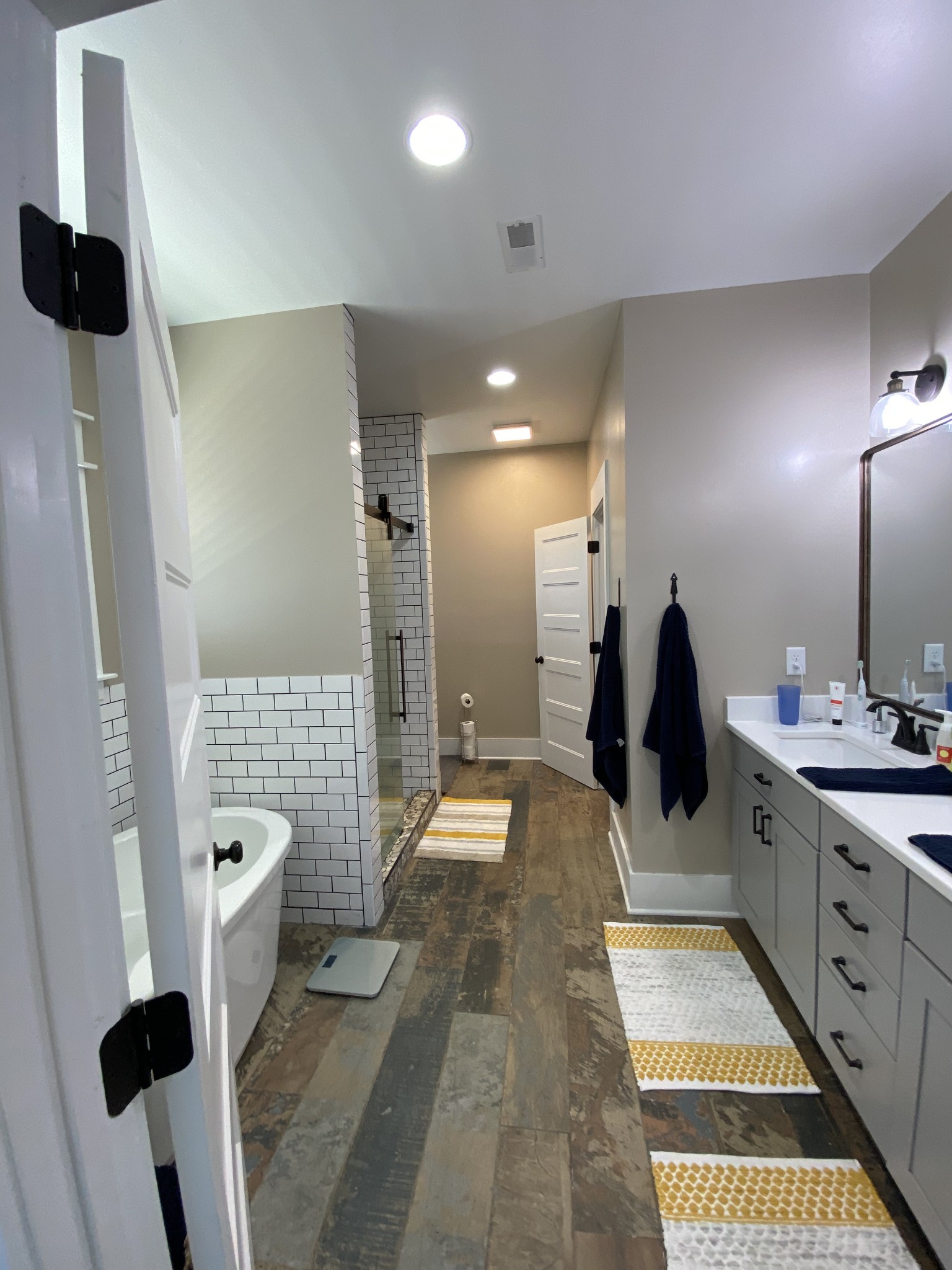 1259 Martin Road Morrison, TN 37357 - Photo 25 of 68 a bathroom with a double vanity sink and a mirror
