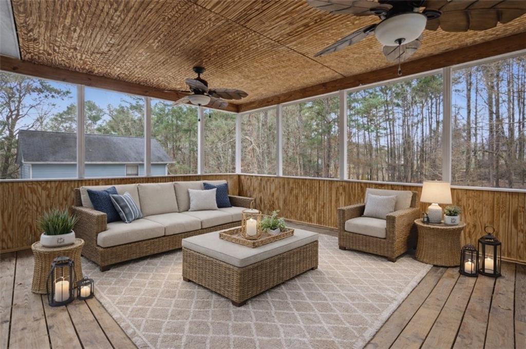 520 Victoria Road Woodstock, GA 30189 - Photo 36 of 42 a living room with furniture and a large window