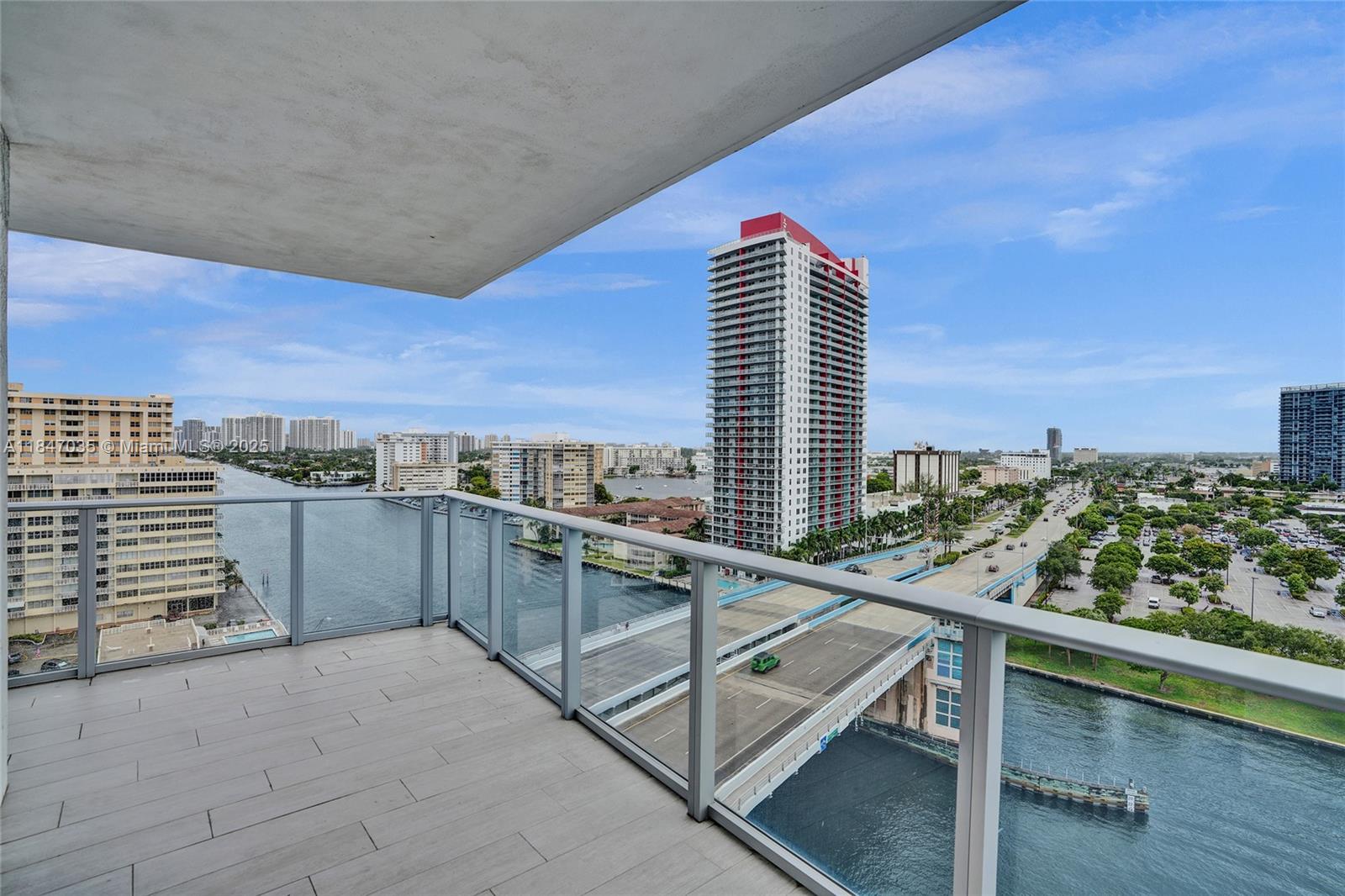 4010 South Ocean Drive, Unit R908 Hollywood, FL 33019 - Photo 21 of 53 a view of balcony with city view