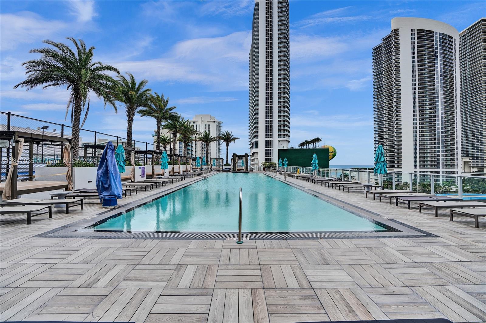 4010 South Ocean Drive, Unit R908 Hollywood, FL 33019 - Photo 50 of 53 a view of outdoor space with swimming pool
