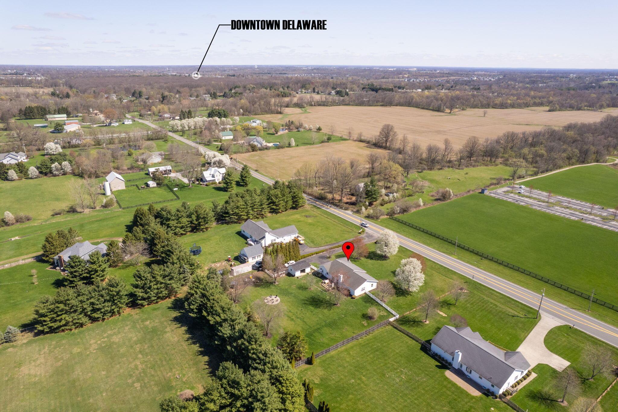 3984 Liberty Road Delaware, OH 43015 - Photo 43 of 48 Aerial