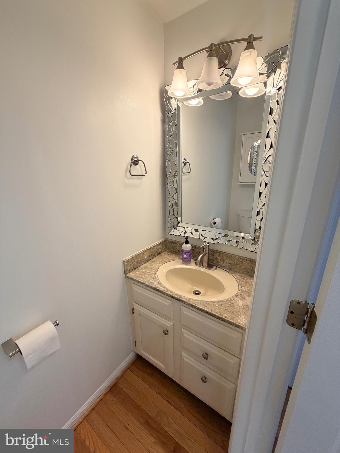 13953 Winding Ridge Lane Centreville, VA 20121 - Photo 6 of 23 a bathroom with a sink and a mirror