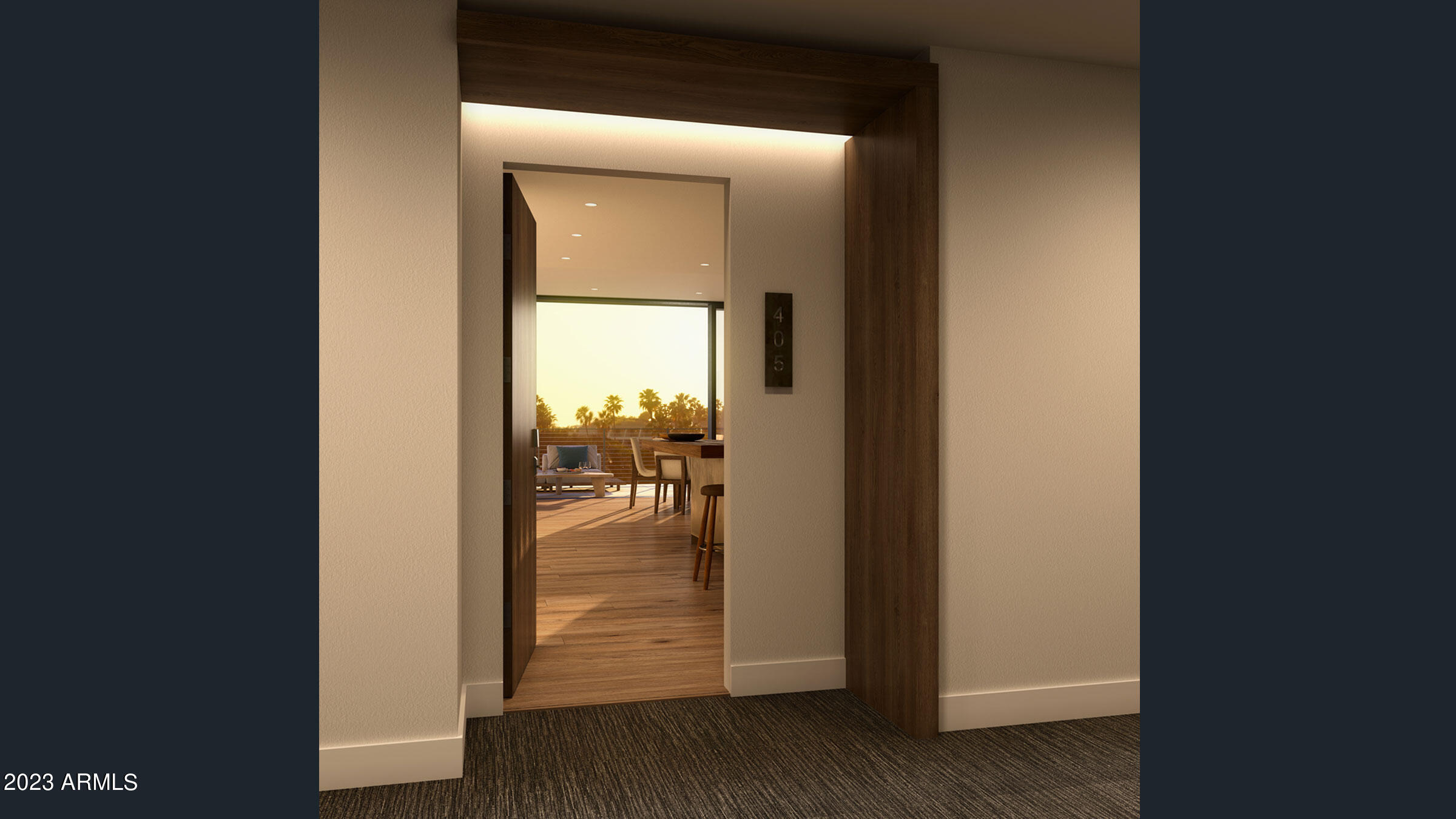4849 North Camelback Ridge Road, Unit B201 Scottsdale, AZ 85251 - Photo 8 of 31 Front door entry