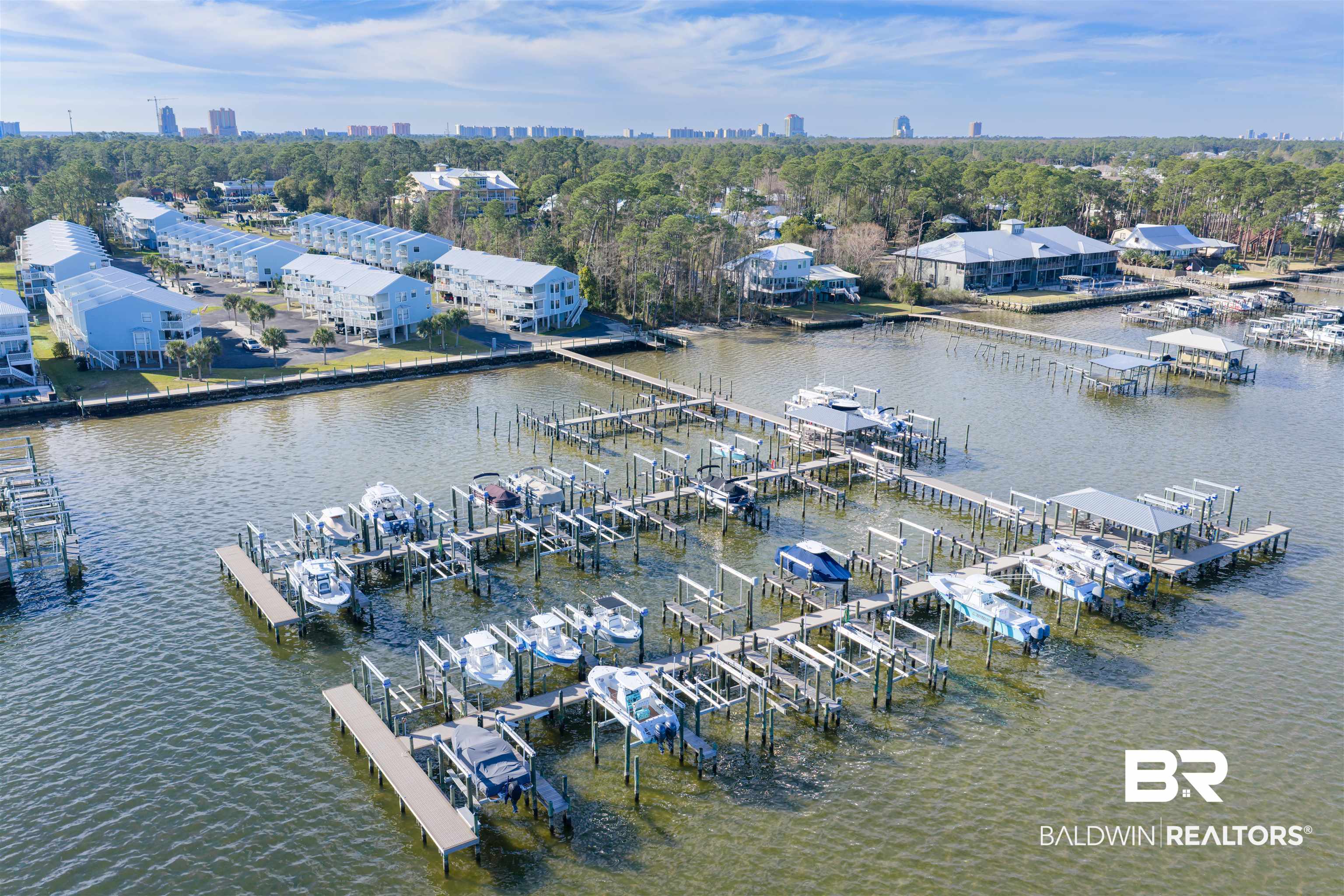 25861 Canal Road, Unit 3 Orange Beach, AL 36561 - Photo 34 of 40 View of urban area featuring a large body of water