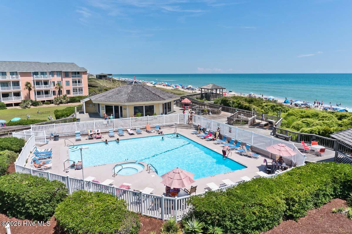 9201 Coast Guard Road, Unit F 210 Emerald Isle, NC 28594 - Photo 22 of 32 Oceanfront Pool