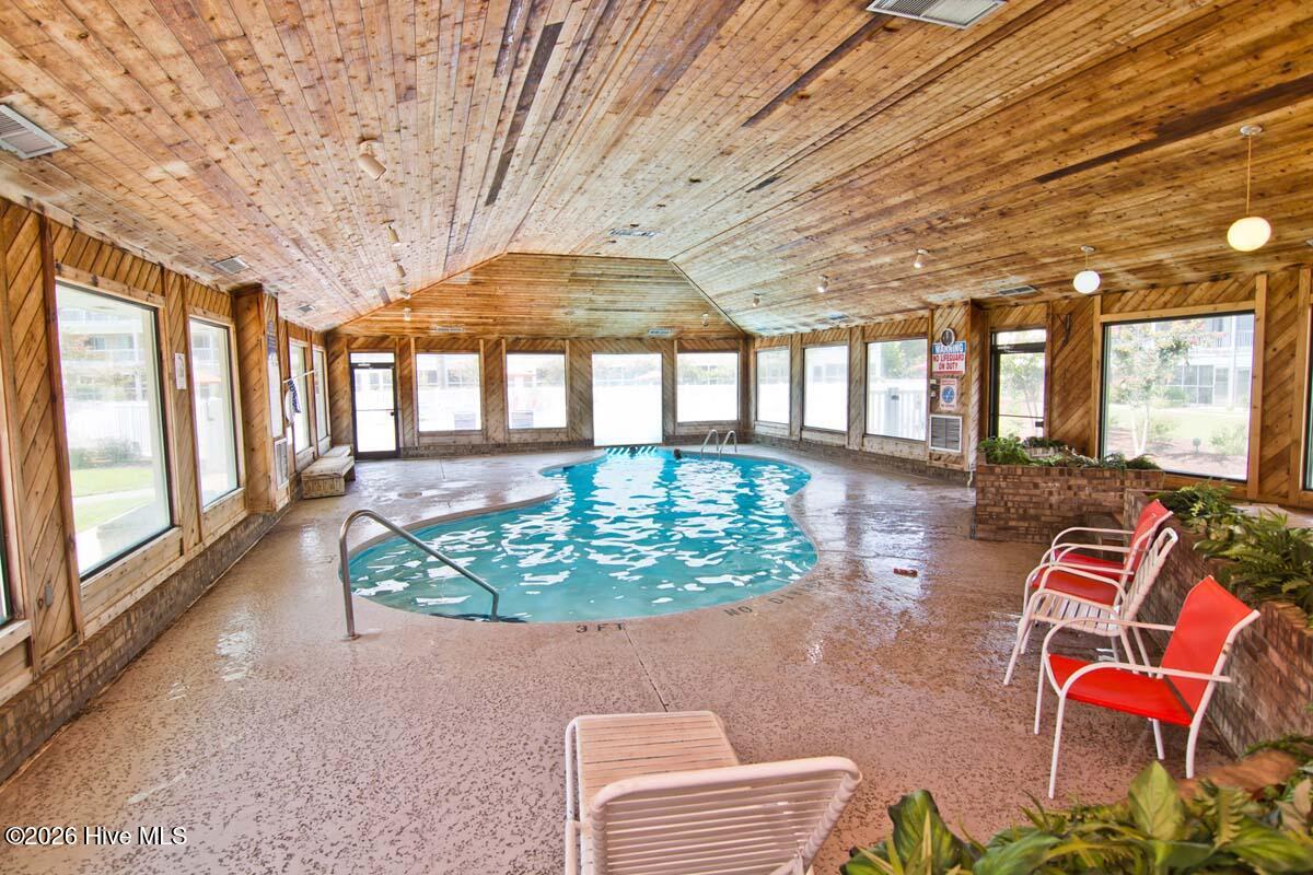 9201 Coast Guard Road, Unit F 210 Emerald Isle, NC 28594 - Photo 30 of 32 Indoor Pool