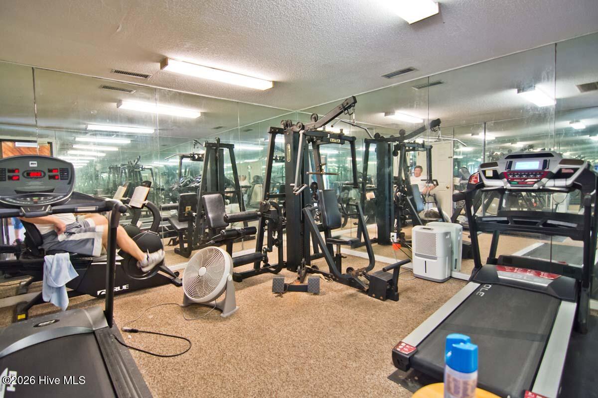 9201 Coast Guard Road, Unit F 210 Emerald Isle, NC 28594 - Photo 32 of 32 Fitness Room