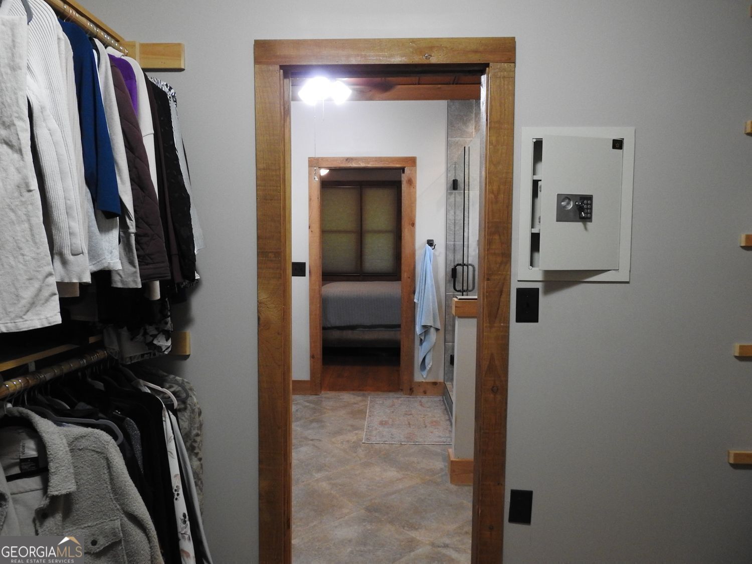366 Shepherds Lane Morganton, GA 30560 - Photo 34 of 77 a view of walk in closet with clothes and shoes