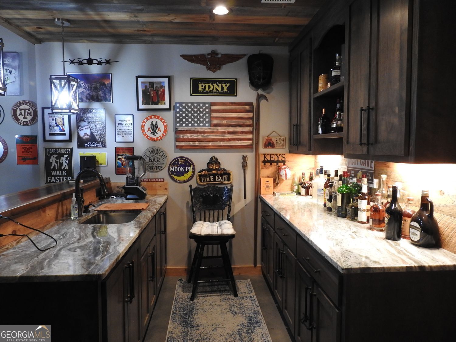 366 Shepherds Lane Morganton, GA 30560 - Photo 66 of 77 a kitchen with a sink and cabinets