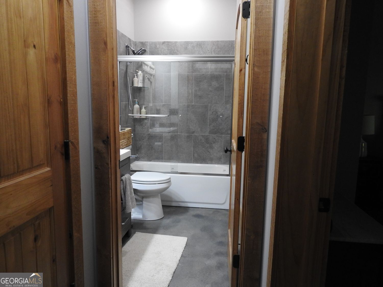 366 Shepherds Lane Morganton, GA 30560 - Photo 71 of 77 a bathroom with a toilet and a shower