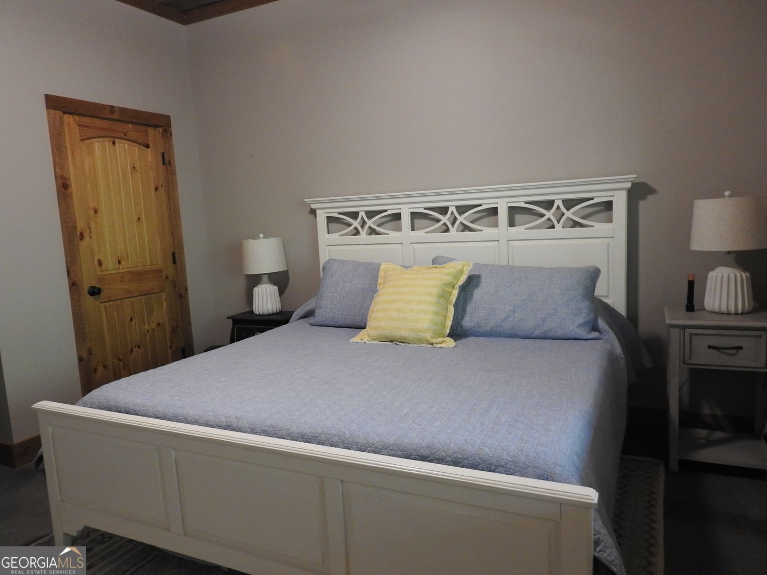 366 Shepherds Lane Morganton, GA 30560 - Photo 75 of 77 a bedroom with a bed and wooden floor