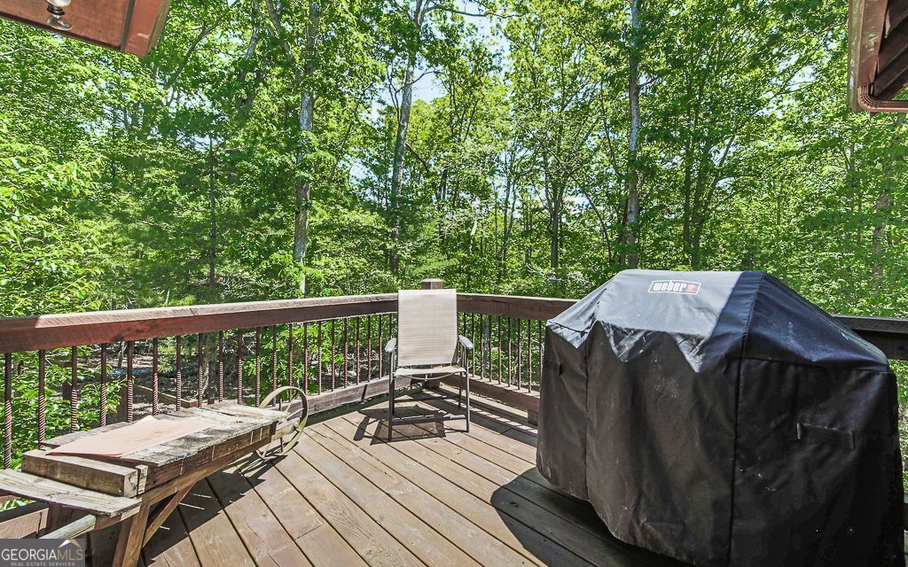 366 Shepherds Lane Morganton, GA 30560 - Photo 8 of 77 a view of balcony with wooden floor and outdoor seating