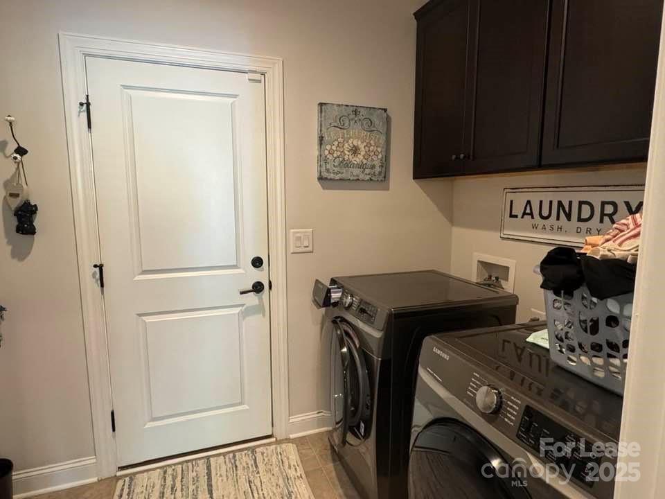 4995 Looking Glass Trail Denver, NC 28037 - Photo 9 of 32 a utility room with dryer and washer