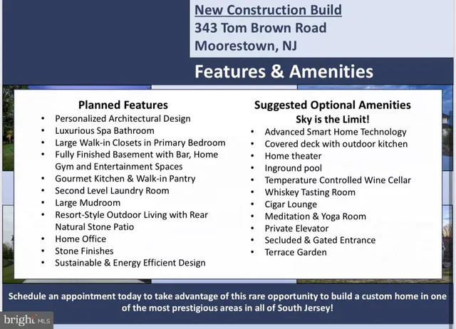 $2,800,000 | 343 Tom Brown Road, Moorestown, NJ 08057