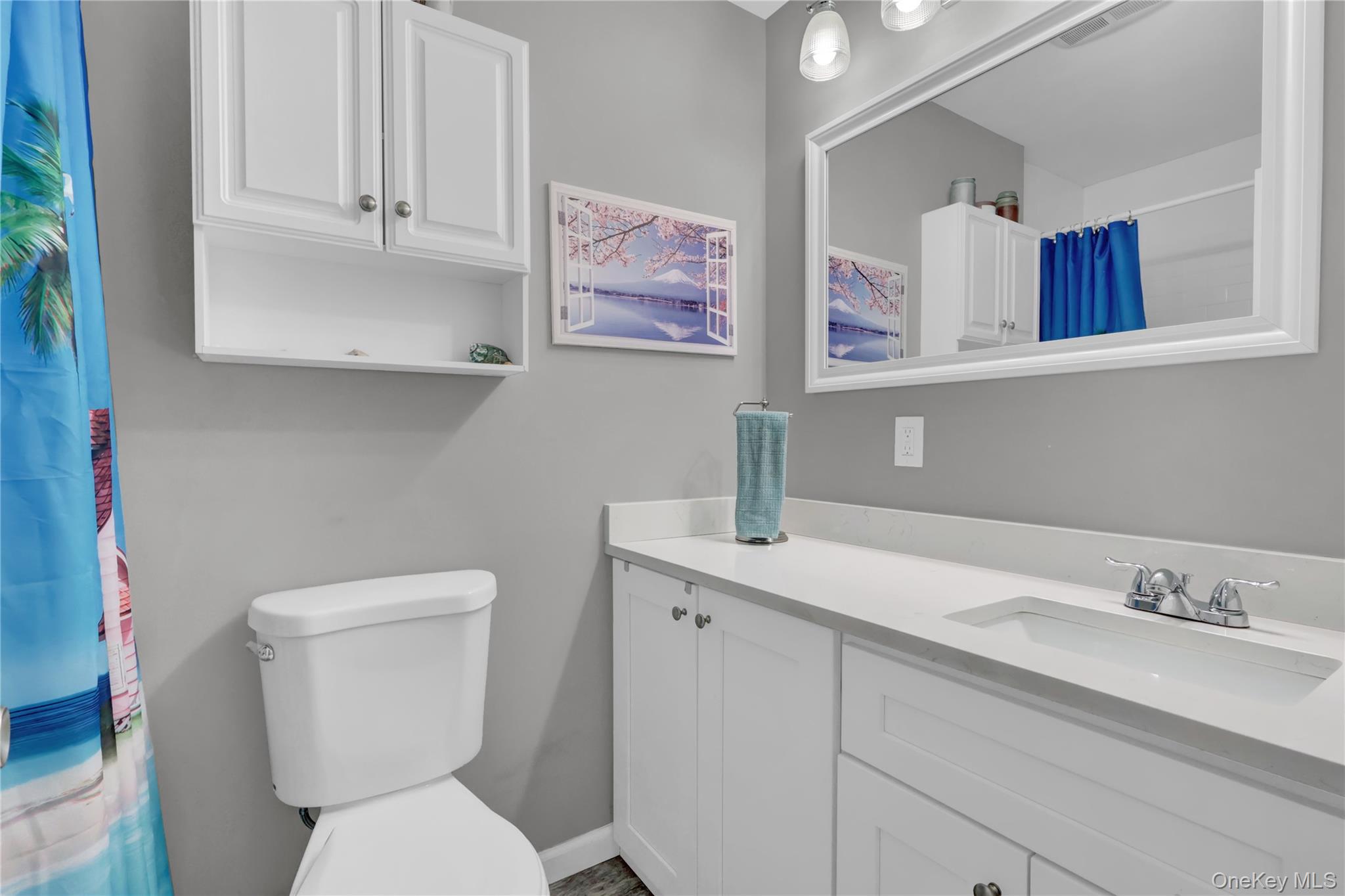 7 Winston Road Centereach, NY 11720 - Photo 17 of 18 a white toilet sitting next to a bathroom sink