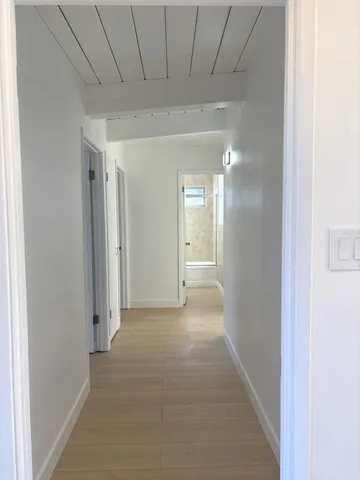 a view of a indoor basketball court