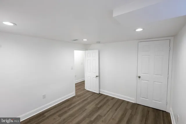 wooden floor in an empty room