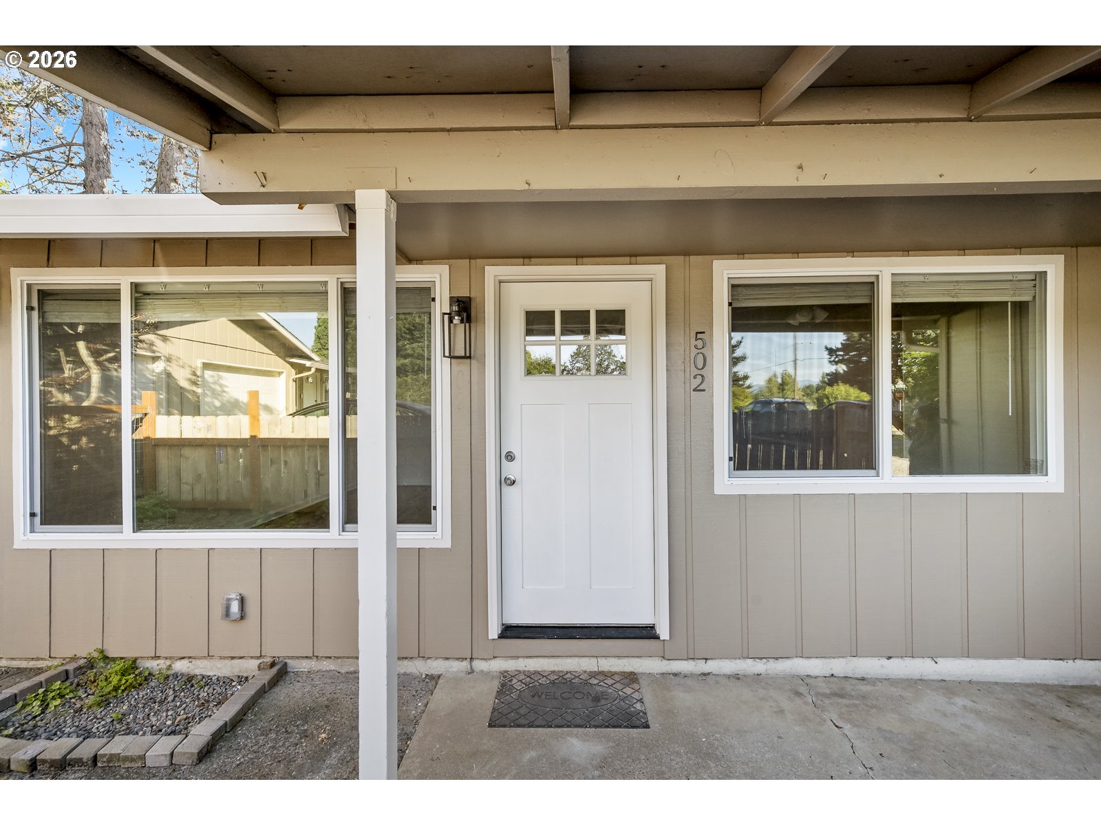 500 Depot Street Fairview, OR 97024 - Photo 5 of 28 a view of a door of a house