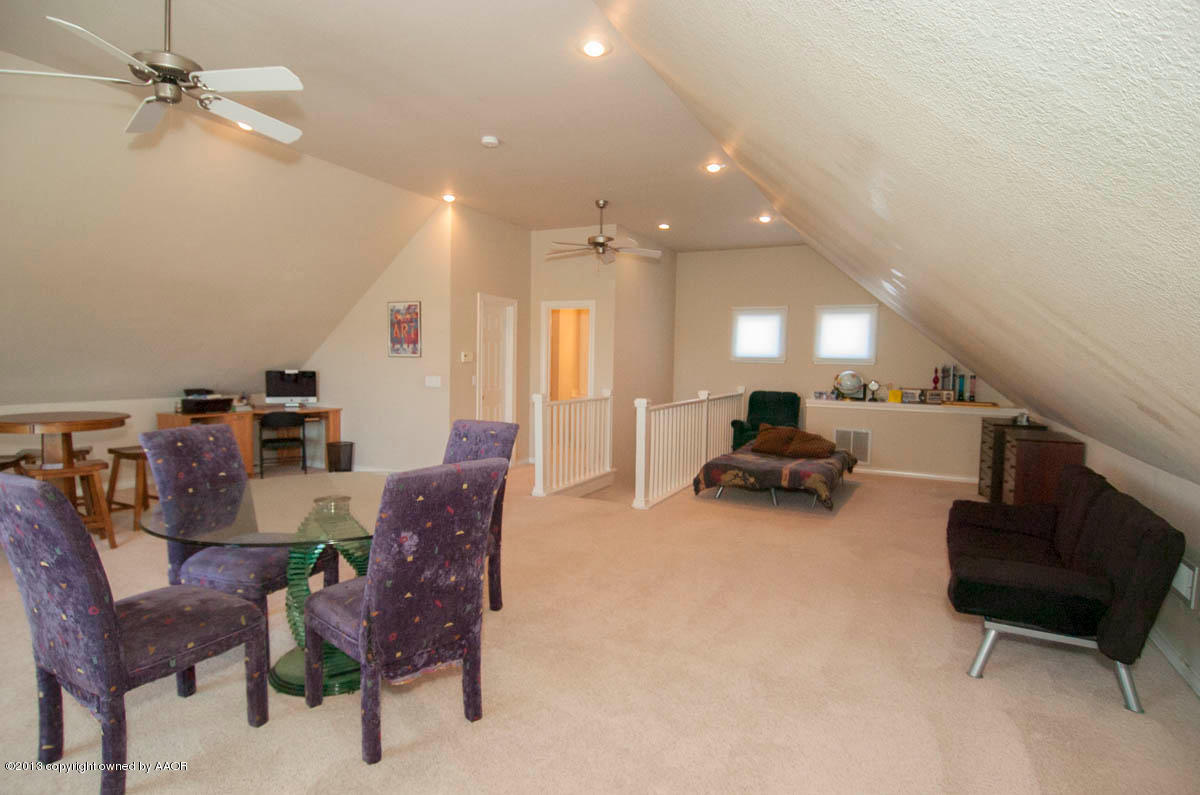 1720 Dowell Road Amarillo, TX 79124 - Photo 40 of 82 BEDROOM 4 OR BONUS ROOM VIEW 2