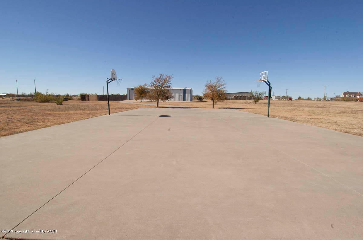 1720 Dowell Road Amarillo, TX 79124 - Photo 78 of 82 BASKETBALL AND TENNIS COURT VIEW 2