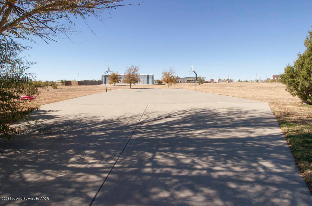 1720 Dowell Road Amarillo, TX 79124 - Photo 79 of 82 BASKETBALL AND TENNIS COURT VIEW 1