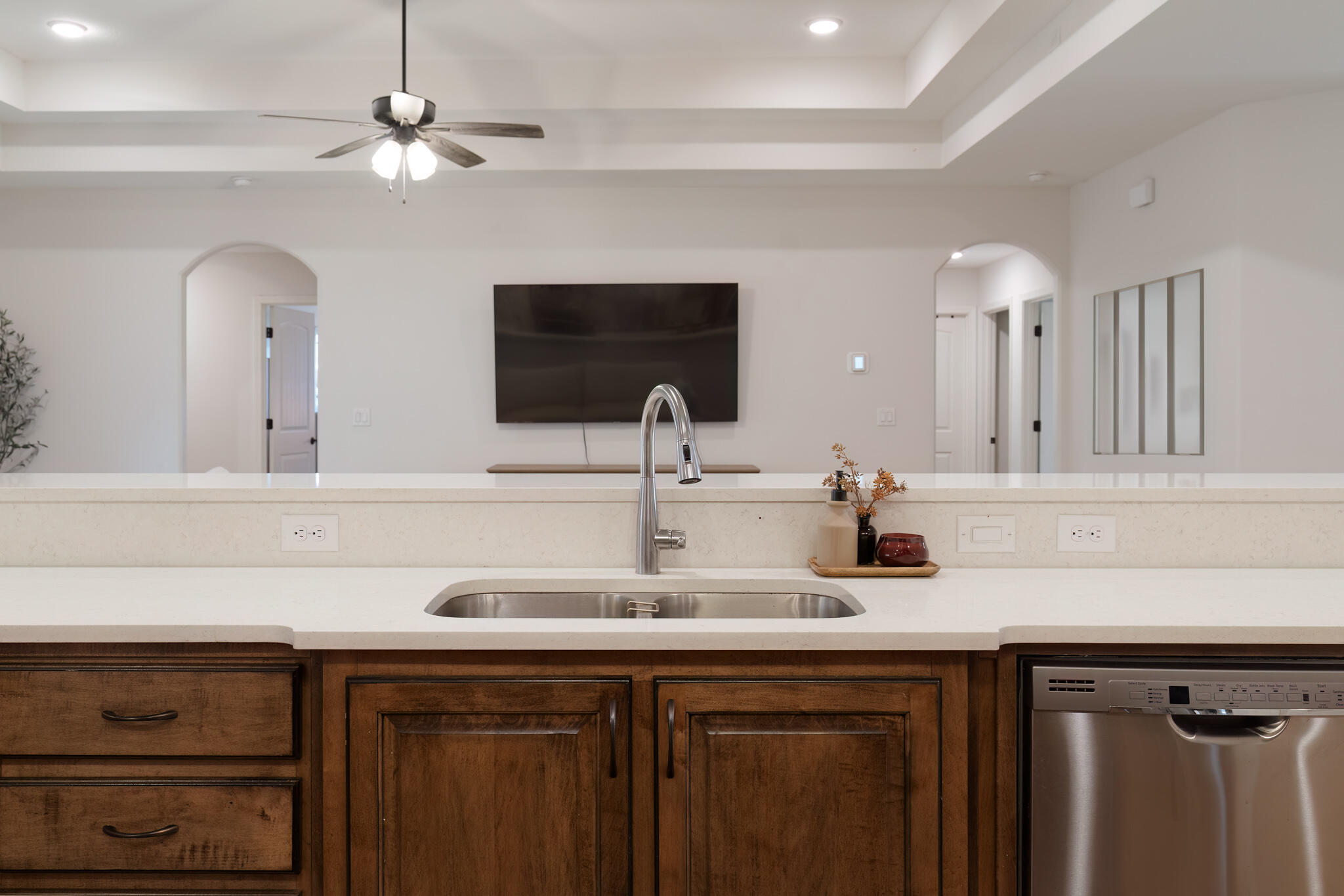 9180 Tara Circle Milton, FL 32583 - Photo 18 of 56 a bathroom with a sink and a mirror