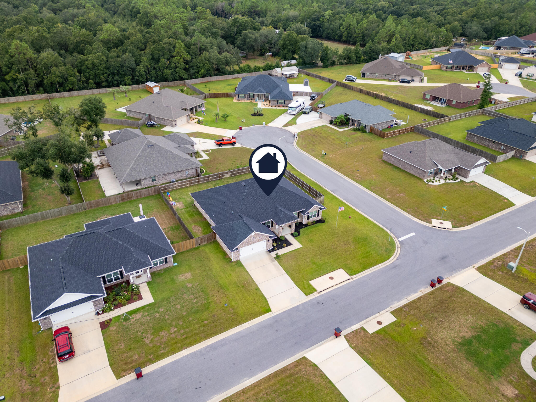 9180 Tara Circle Milton, FL 32583 - Photo 51 of 56 a view of an outdoor space pool patio and outdoor seating