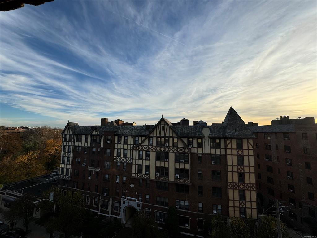 42 Pondfield Road, Unit 6C Bronxville, NY 10708 - Photo 15 of 21 View of outdoor building at dusk
