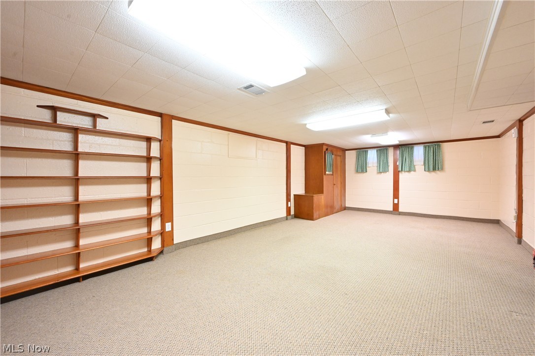 6210 Ridgewood Avenue Cleveland, OH 44129 - Photo 26 of 30 Huge rec room in the basement!