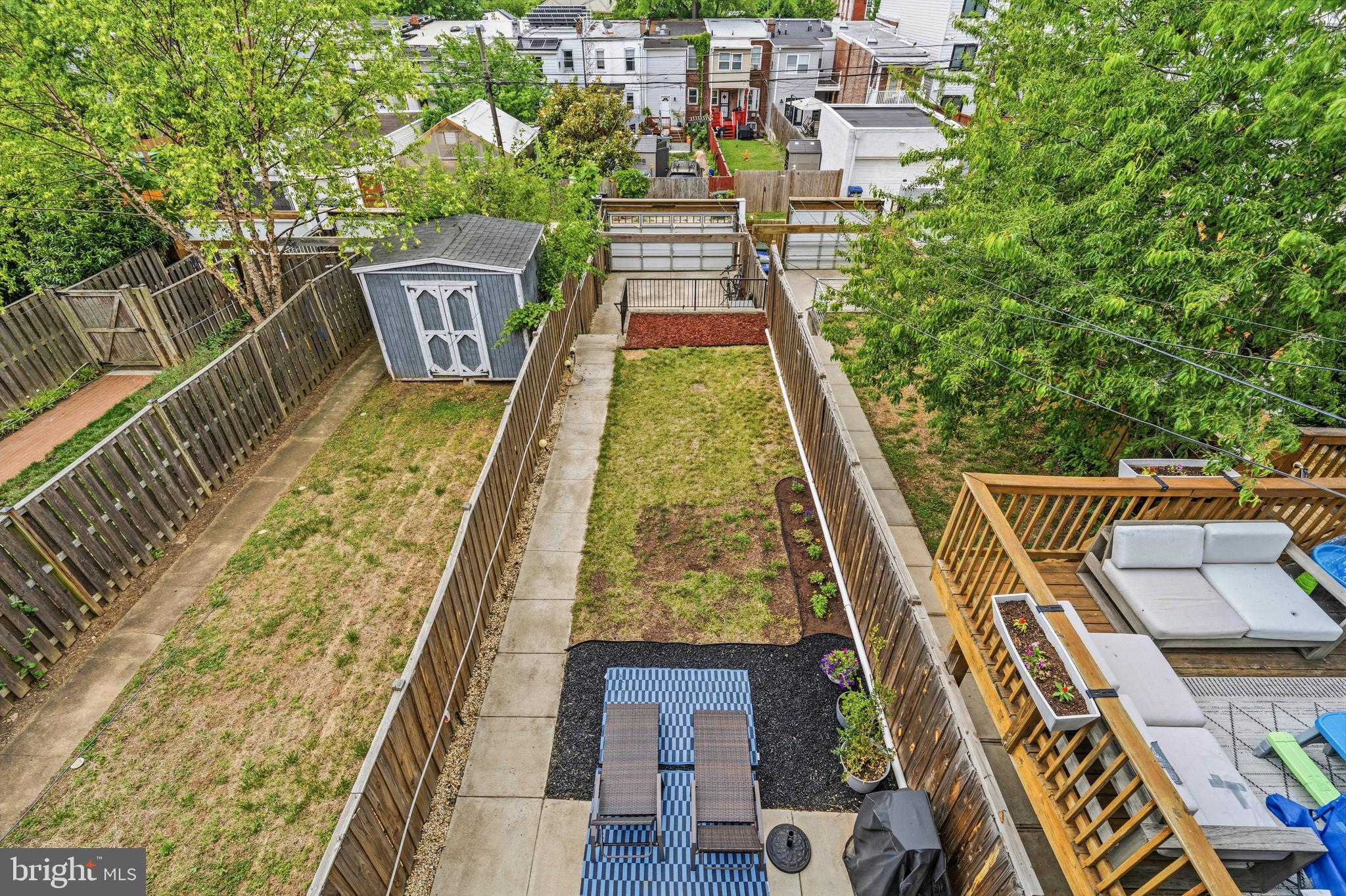 1241 Oates Street Northeast, Unit 2 Washington, DC 20002 - Photo 21 of 42 View of Yard