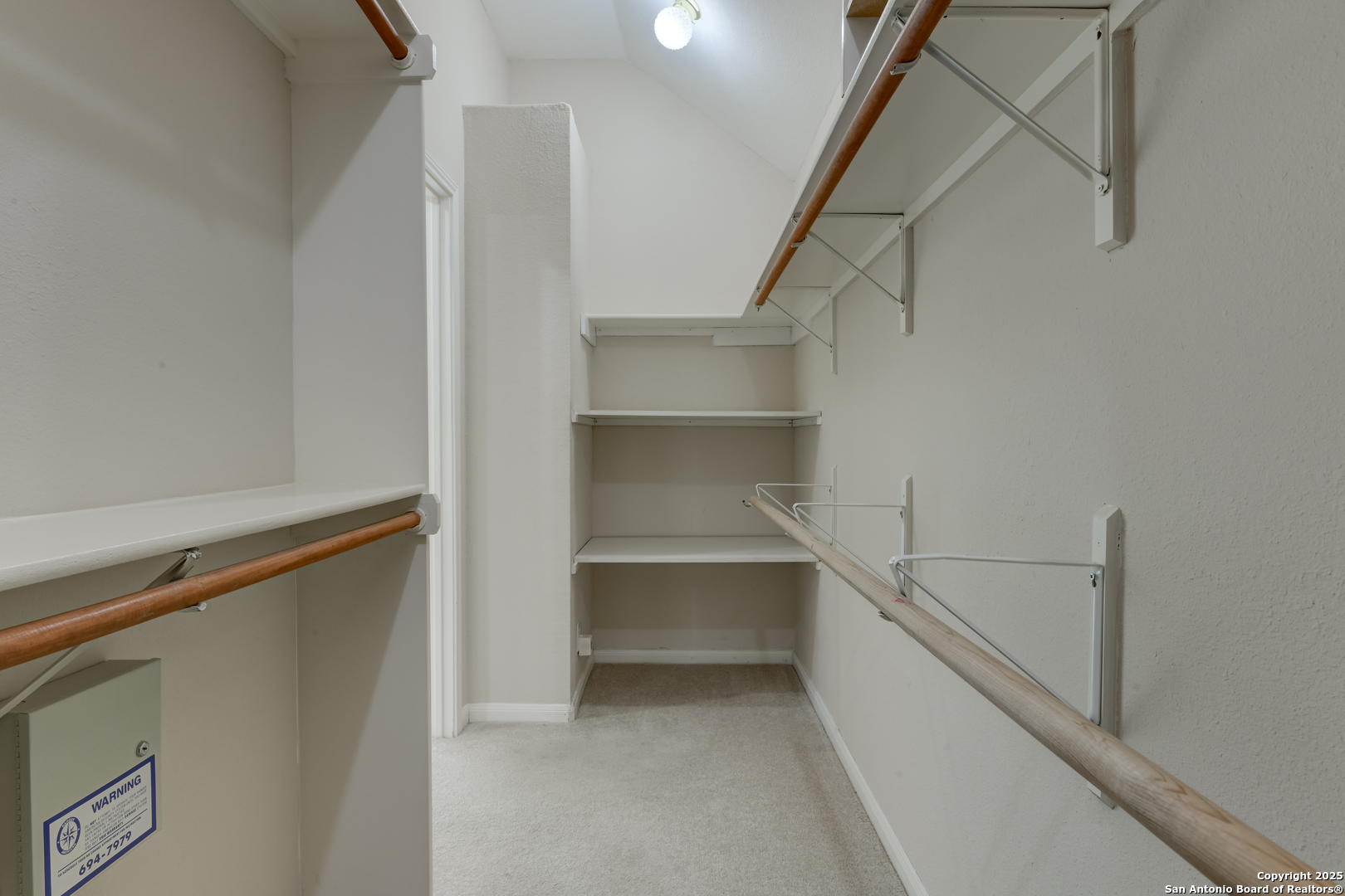 9923 Tezel Road San Antonio, TX 78254 - Photo 19 of 30 a view of an empty walk in closet