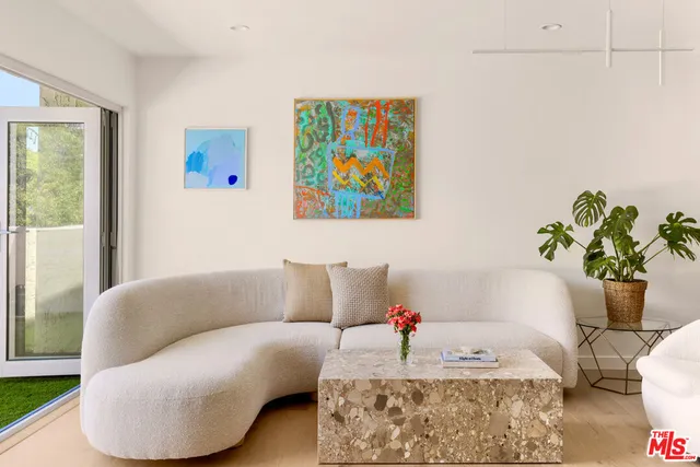 a view of outdoor space and garden