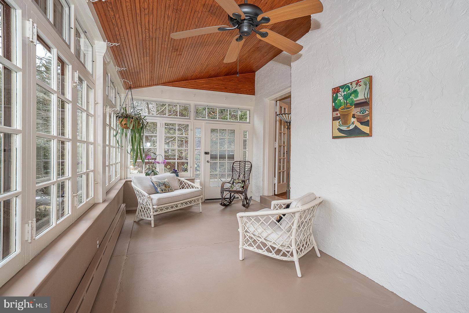 124 Grandview Road Ardmore, PA 19003 - Photo 11 of 65 a living room with furniture and a large window