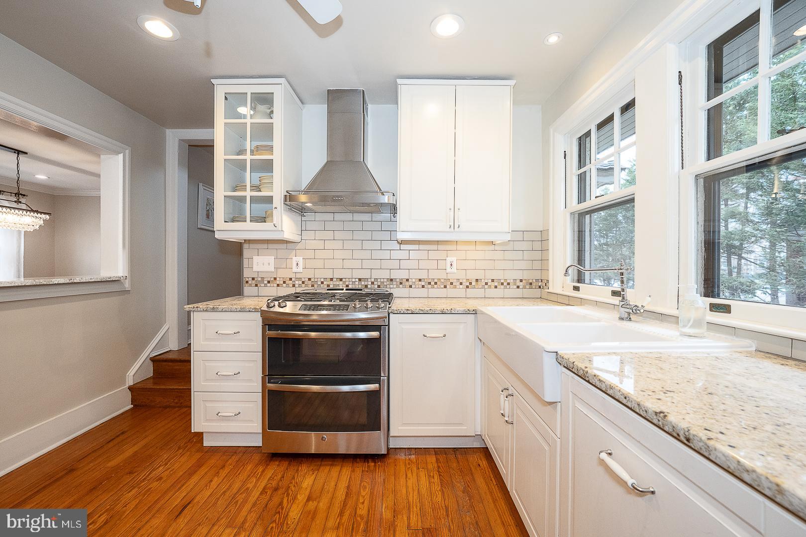 124 Grandview Road Ardmore, PA 19003 - Photo 20 of 65 a kitchen with a stove and a sink
