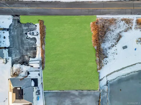 a bird view of a garden