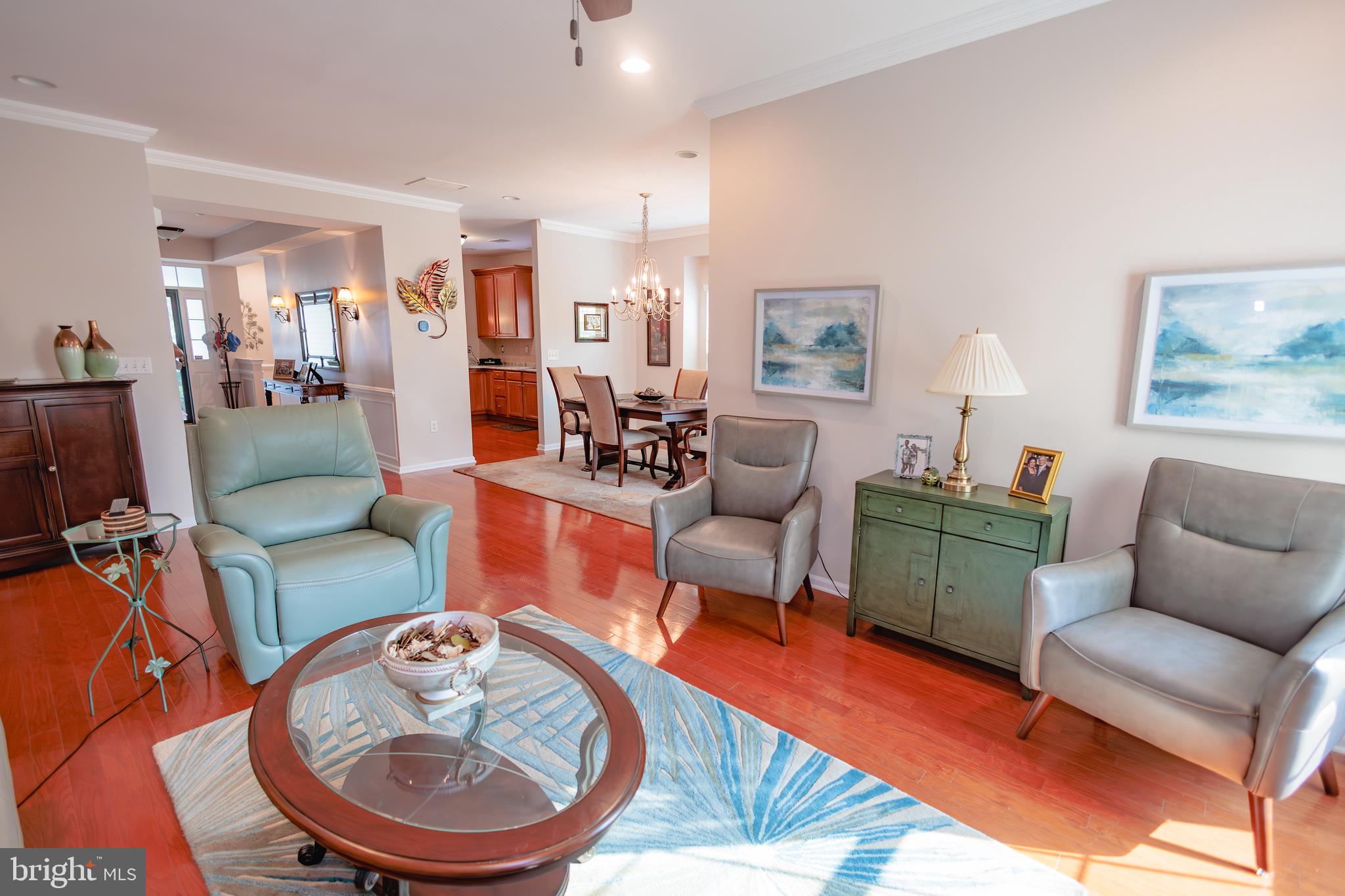 302 Gosling Way Glassboro, NJ 08028 - Photo 15 of 37 a living room with furniture a rug and a painting