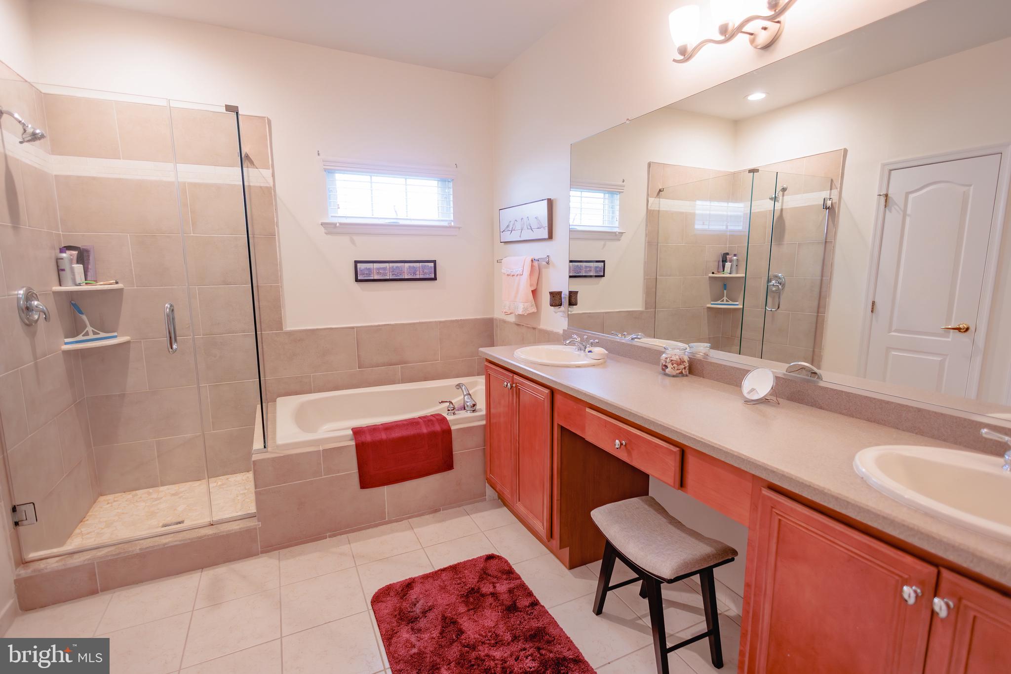 302 Gosling Way Glassboro, NJ 08028 - Photo 21 of 37 a bathroom with a tub sink and mirror