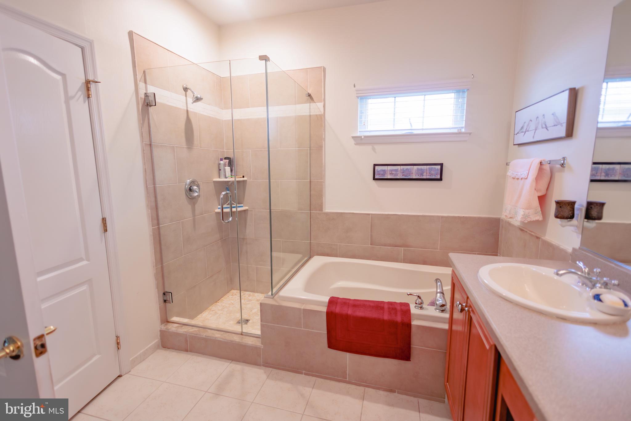 302 Gosling Way Glassboro, NJ 08028 - Photo 22 of 37 a bathroom with a tub sink and mirror
