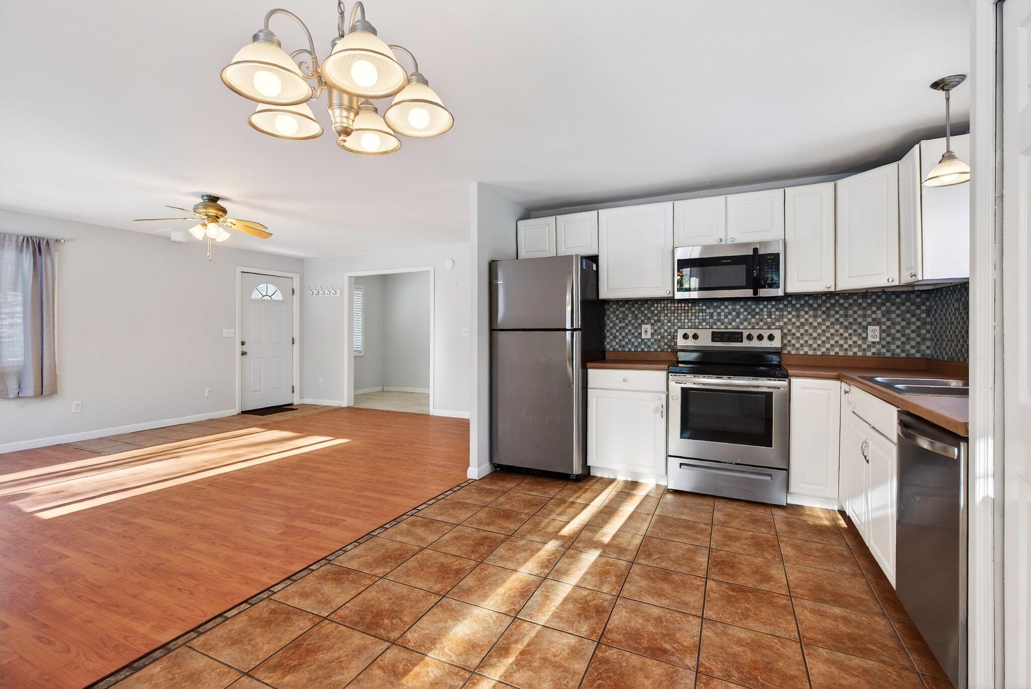 145 North Bridgton Road Waterford, ME 04088 - Photo 5 of 23 Kitchen + Living Room