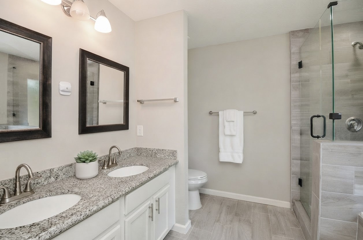 24206 Kingbriar Drive Spring, TX 77373 - Photo 29 of 37 Large Updated Primary Bathroom