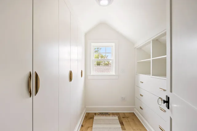 a small space with a window