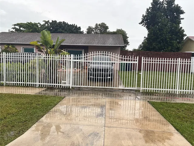 a view of a brick wall